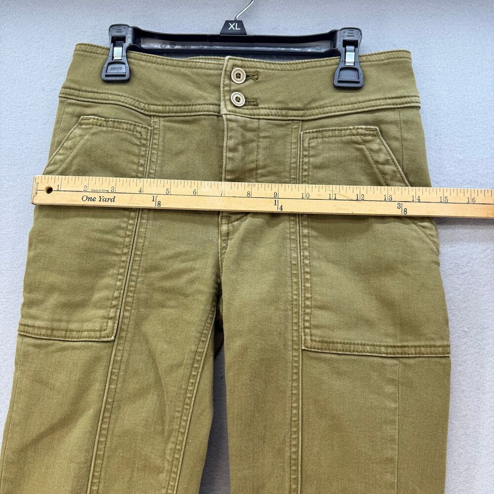 Pilcro and the Letterpress Jeans Women's 24 (0) Olive High-Rise Trouser Bootcut - Picture 11 of 14